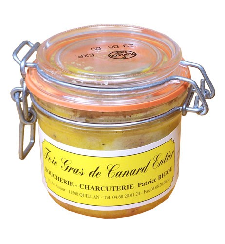 Foie gras de canard de 200 gr