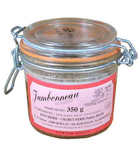 Jambonneau en verrine 350gr