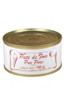 Pâté de foie pur porc 190 gr